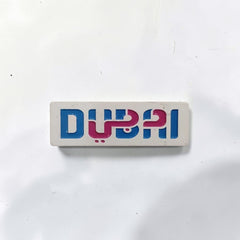 Luxury Enamel Metal Brooches Strong 3M Sticker (Dubai Logo)