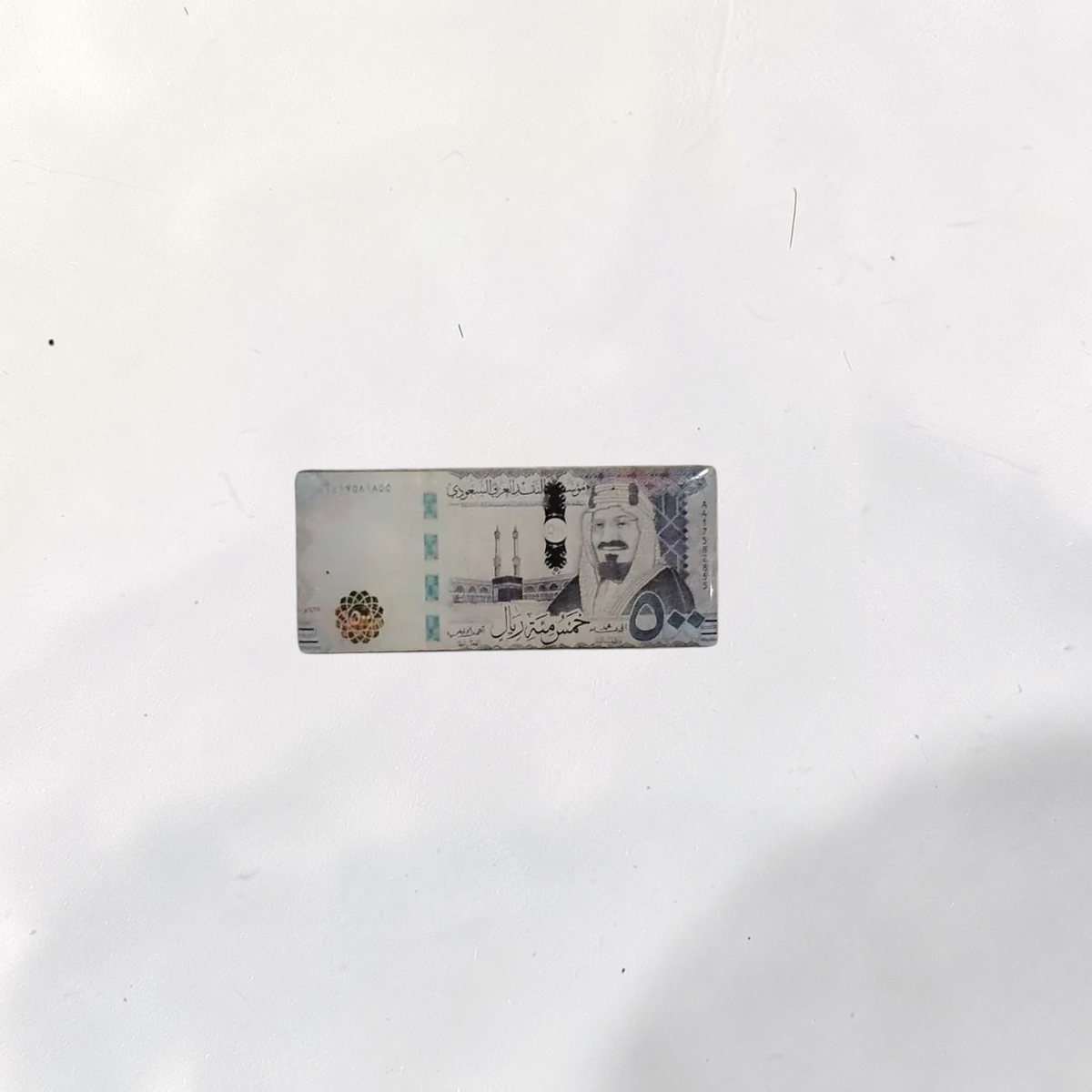 Luxury Enamel Metal Brooches Strong 3M Sticker (UAE Dirham Banknote)